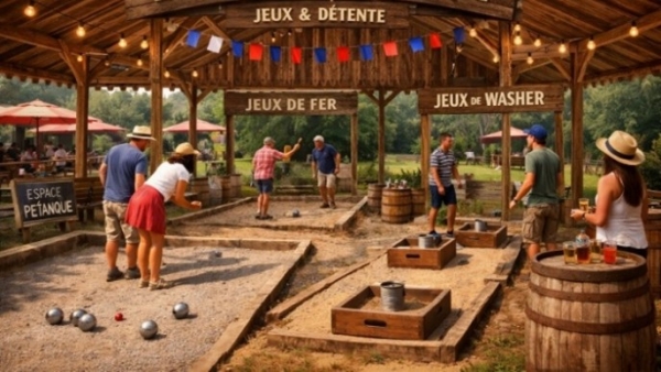 Aire de jeux multigénérationnelle 